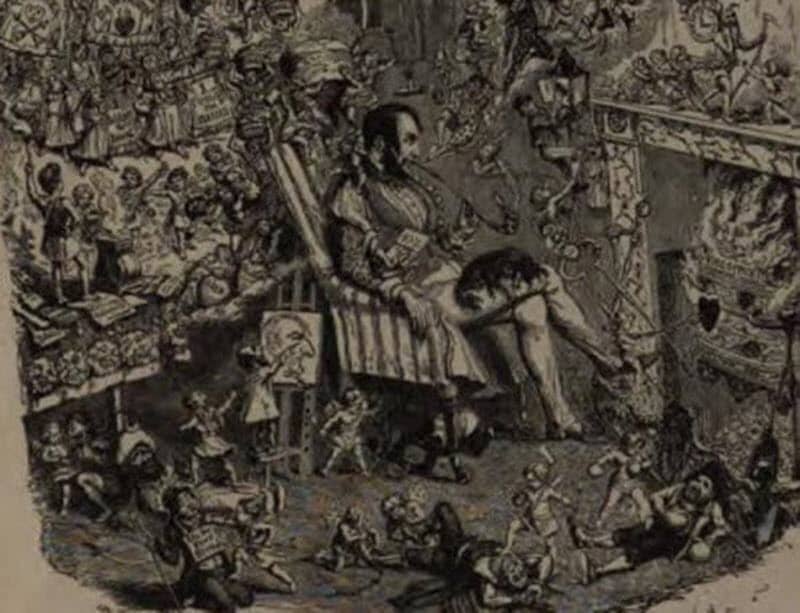 George Cruikshank Among His Characters