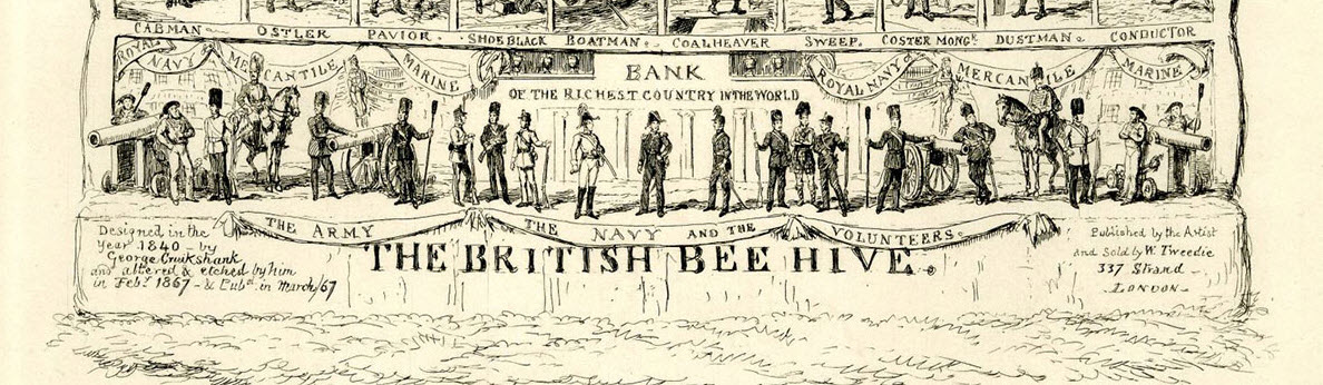 Cruikshank, the British Beehive