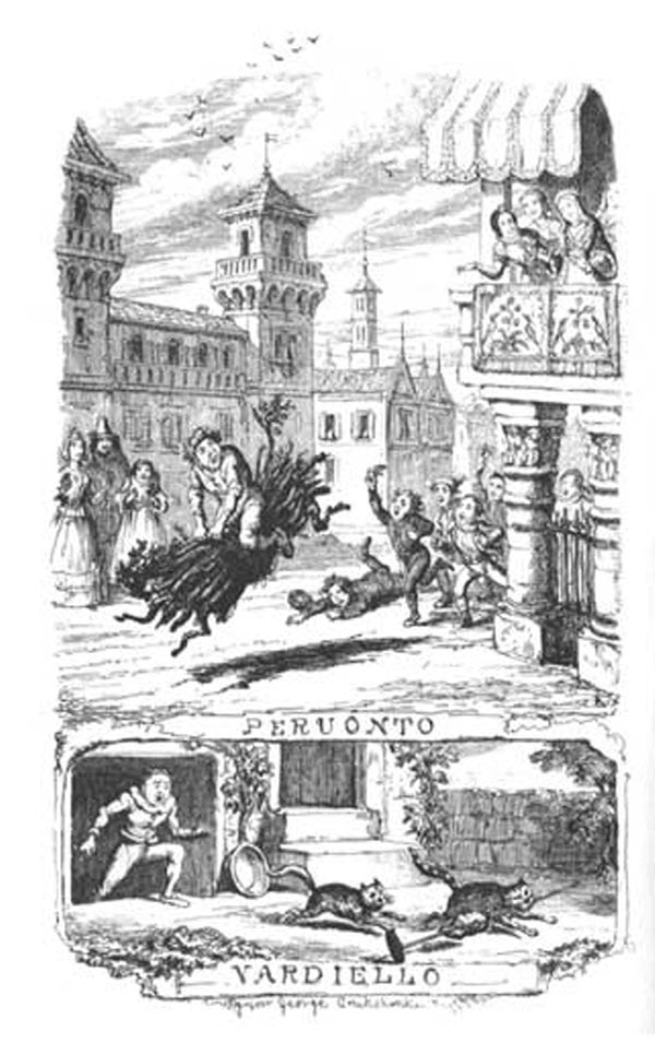 An Illustration from the Pentarone, by George Cruikshank