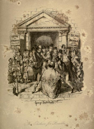 Illustration by George Cruikshank