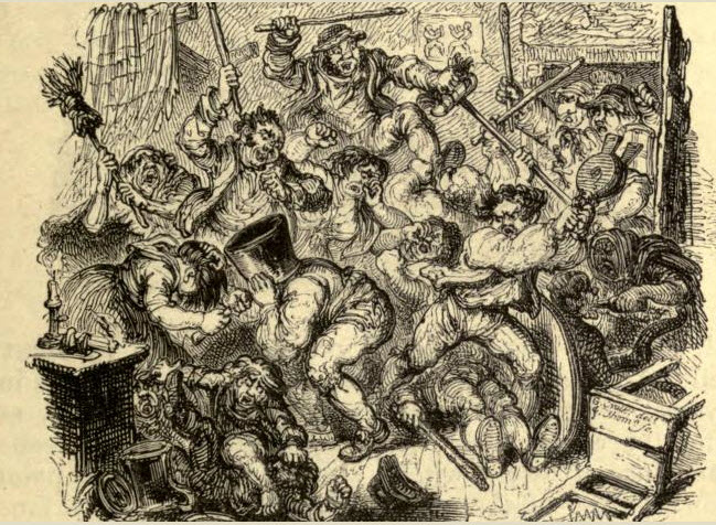 Illustration by George Cruikshank
