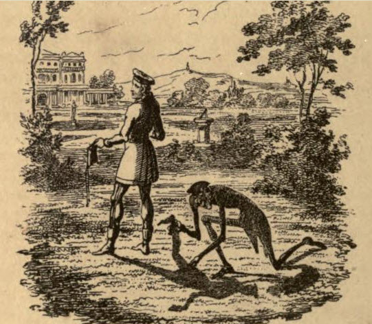 Peter Schlemihl by George Cruikshank