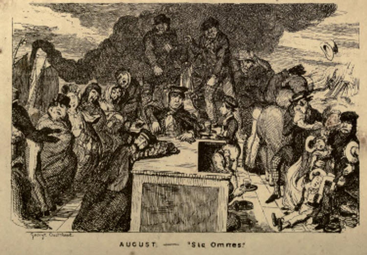Illustration by George Cruikshank