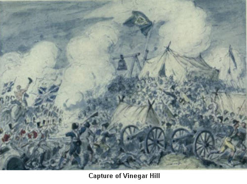The Capture of Vinegar Hill Ireland