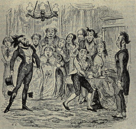 George Cruikshank Frightening Society