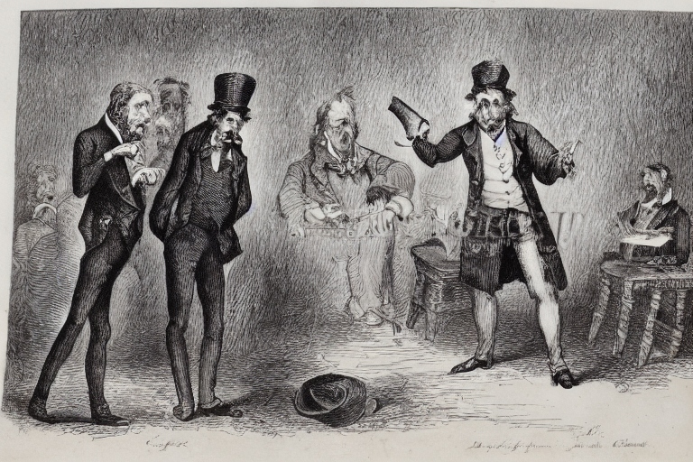 Cruikshank Accuses Dickens