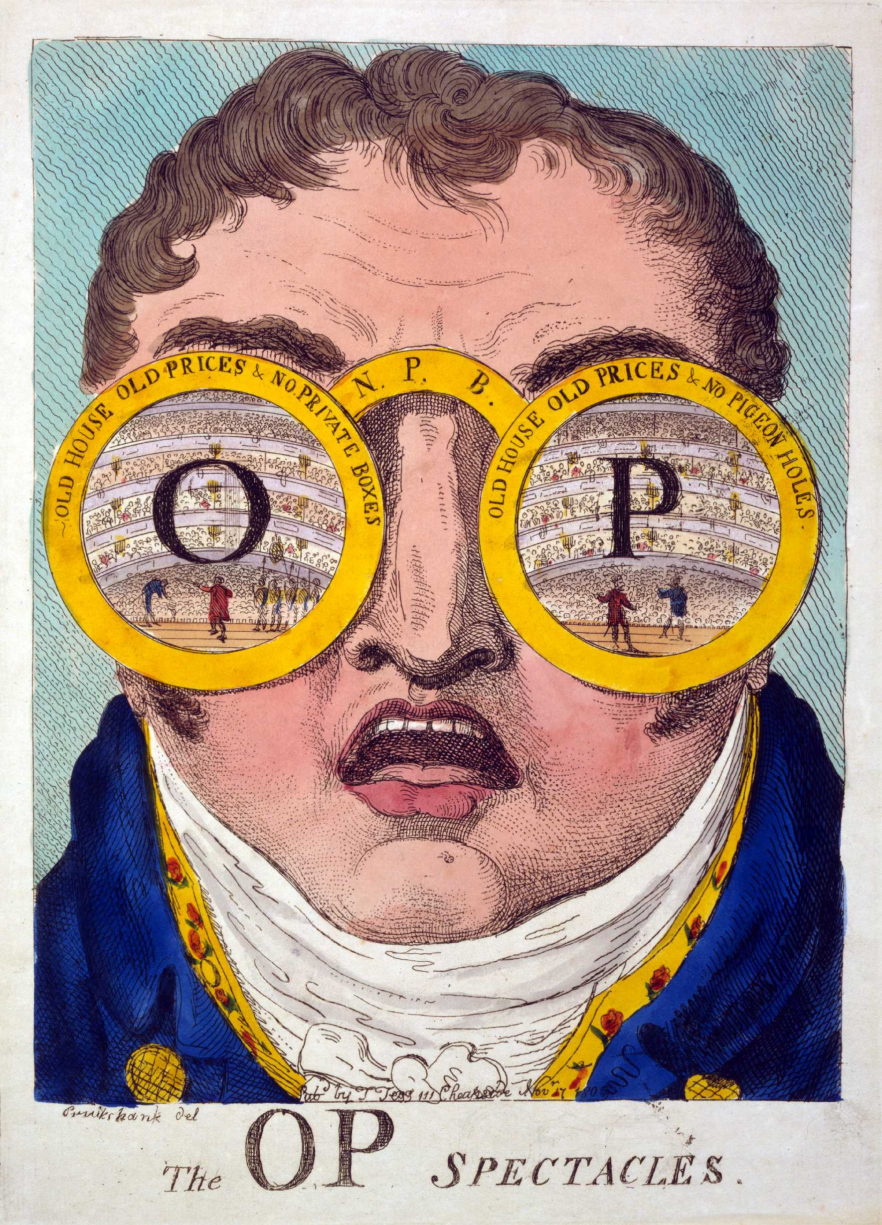 Cruikshank, caricature